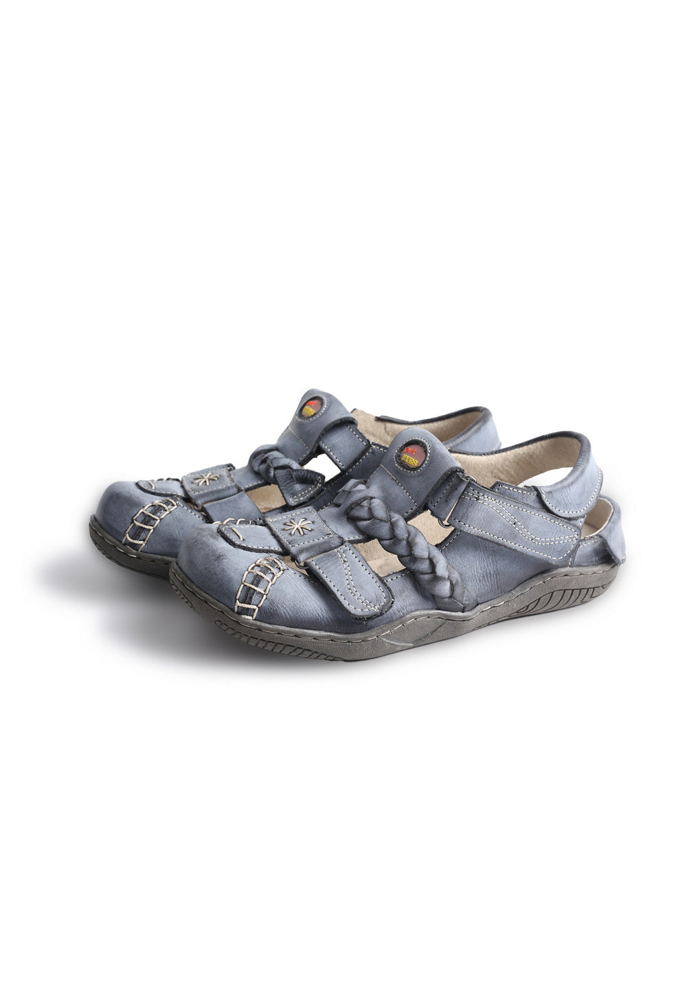 TMA EYES | Vintage French Hollow Out Sandals-Blue&Black - PSYLOS 1, TMA EYES | Vintage French Hollow Out Sandals-Blue&Black, Sandals, TMA EYES, PSYLOS 1