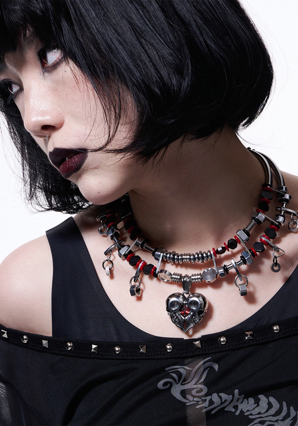 ILLuSoRy丨Gothic Mechanical Pendant Necklace - PSYLOS 1, ILLuSoRy丨Gothic Mechanical Pendant Necklace, Accessories, ILLuSoRy, PSYLOS 1