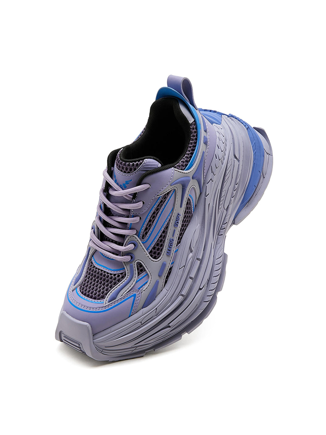 M88M丨Distressed Dad Sneakers Couple Retro Shoes-Purple - PSYLOS 1, M88M丨Distressed Dad Sneakers Couple Retro Shoes-Purple, Chunky Sneakers, M88M, PSYLOS 1