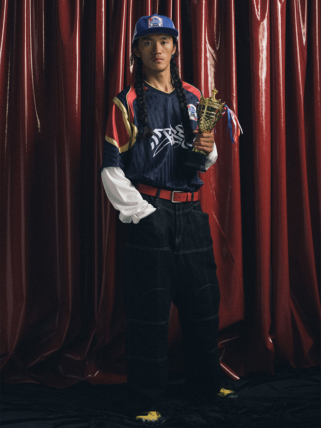 TREclub | Silky Mock Two Piece Hockey Jersey NO.25 - PSYLOS 1, TREclub | Silky Mock Two Piece Hockey Jersey NO.25, Men's Wear, TREclub, PSYLOS 1