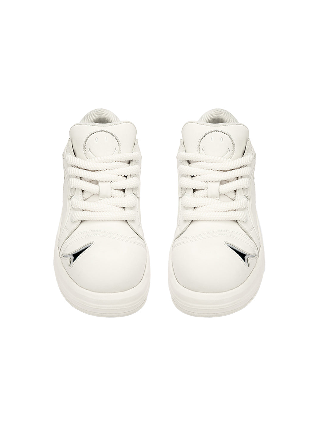 SMILEY | Beluga Series-White&Silver - PSYLOS 1, SMILEY | Beluga Series-White&Silver, Chunky Sneakers, SMILEY, PSYLOS 1