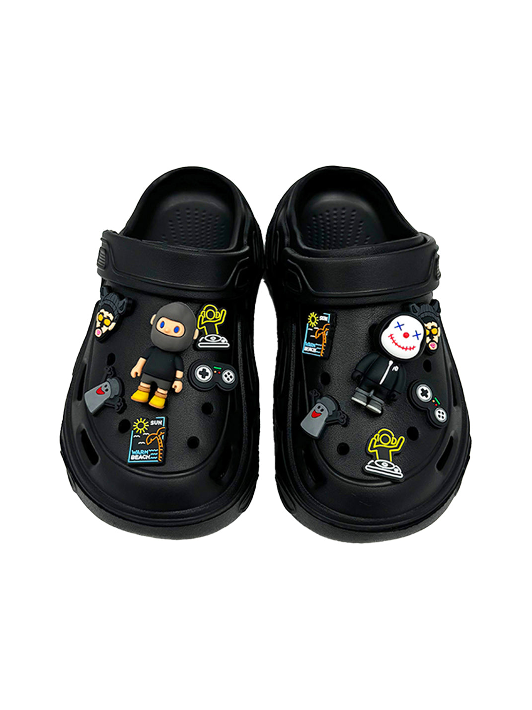 UNFAIR | Clown Chunky Hole Slides EVA Sandals - PSYLOS 1, UNFAIR | Clown Chunky Hole Slides EVA Sandals, Sandals, UNFAIR, PSYLOS 1