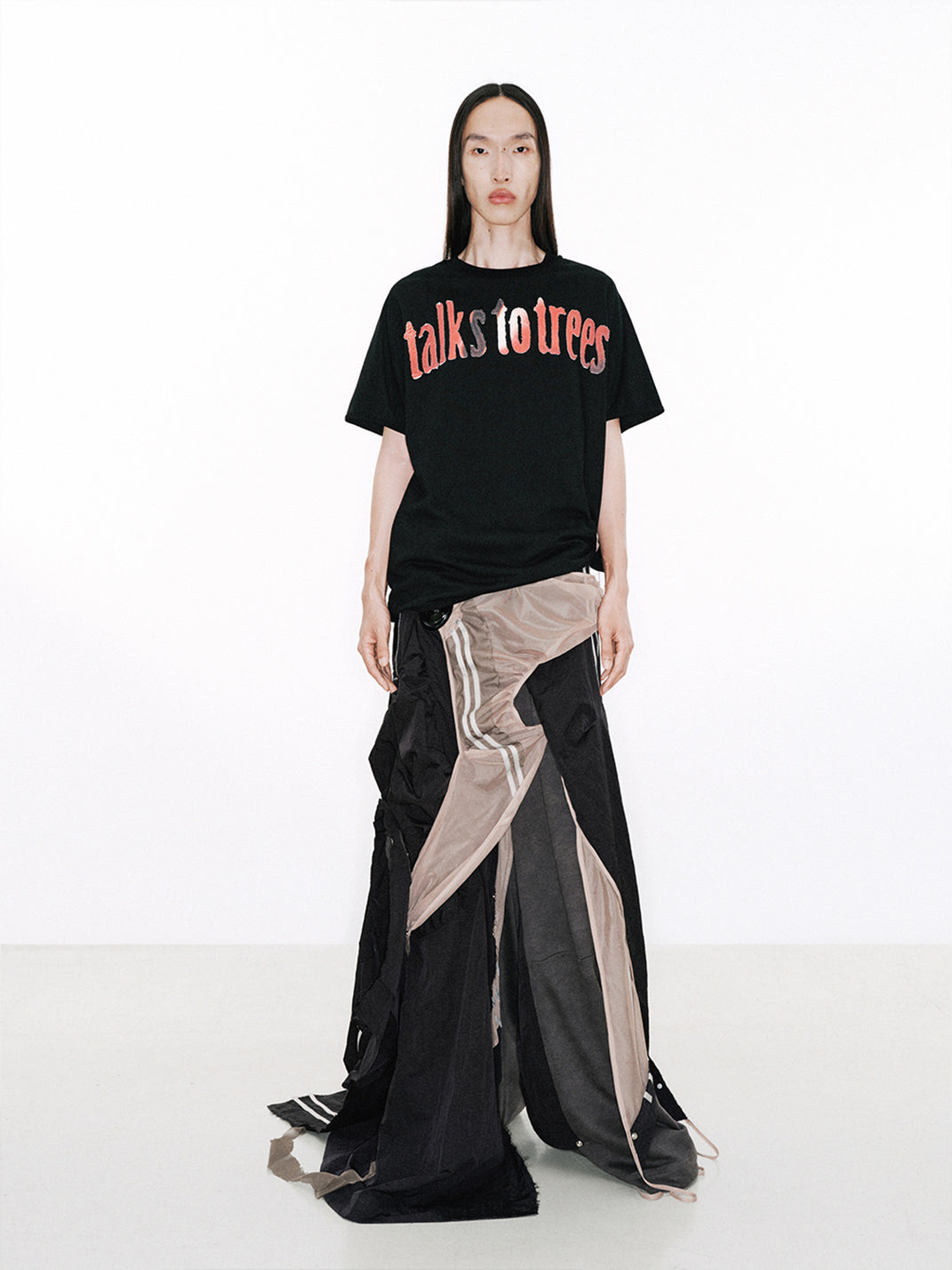 NUTEMPEROR | “Talks to Trees” Cotton Patch T-Shirt-Black - PSYLOS 1, NUTEMPEROR | “Talks to Trees” Cotton Patch T-Shirt-Black, T-Shirt, NUTEMPEROR•JAPAN, PSYLOS 1