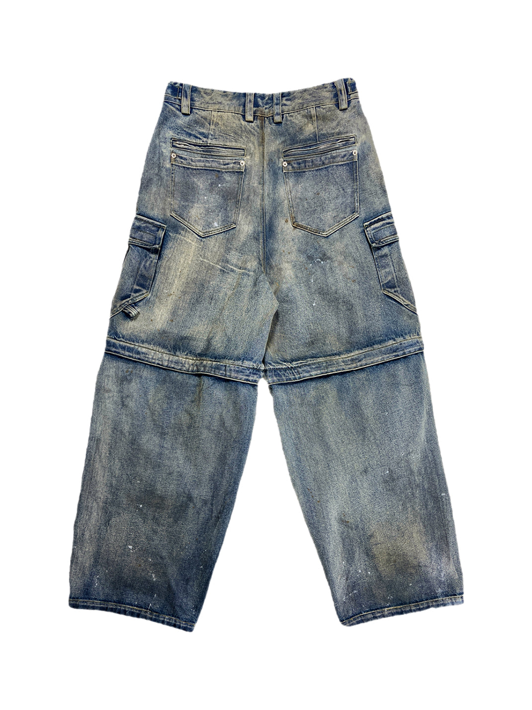 WoosterArchive | 8 Pockets Aged Loose Fit Jeans - PSYLOS 1, WoosterArchive | 8 Pockets Aged Loose Fit Jeans, Men's Wear, WoosterArchive, PSYLOS 1