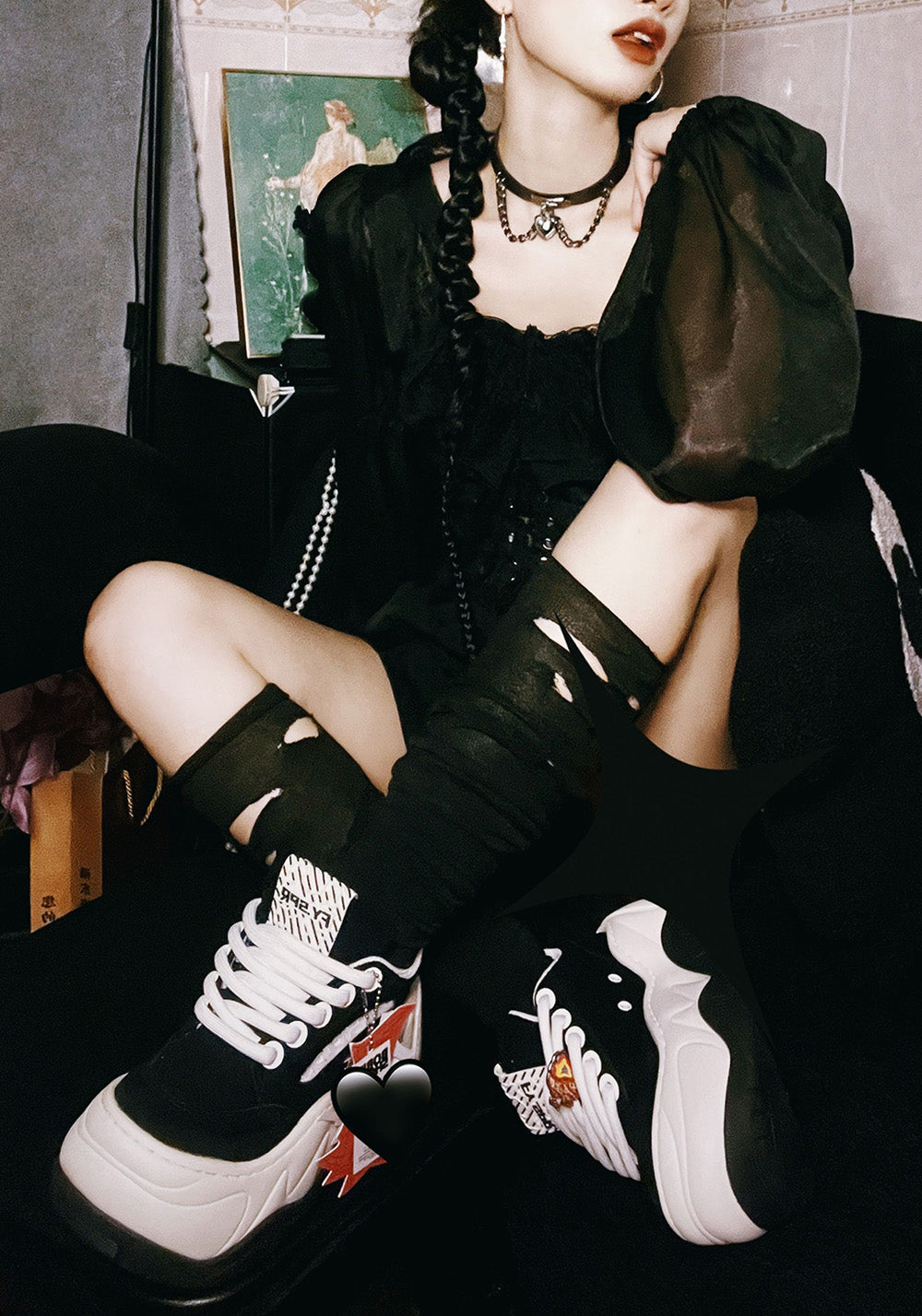 FYSPR丨WiFi 1.0 Wave Platform Shoes - PSYLOS 1, FYSPR丨WiFi 1.0 Wave Platform Shoes, Chunky Sneakers, FYSPR•JAPAN, PSYLOS 1