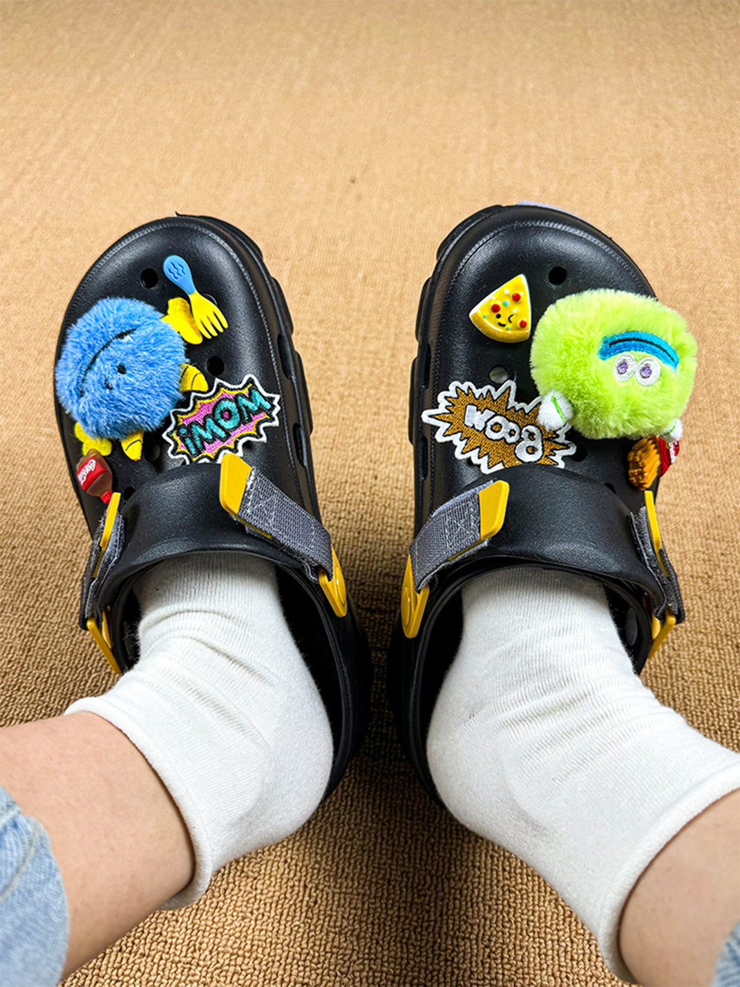 UNFAIR | Monster Plush EVA Clogs Thick Sole Couple - PSYLOS 1, UNFAIR | Monster Plush EVA Clogs Thick Sole Couple, Sandals, UNFAIR, PSYLOS 1