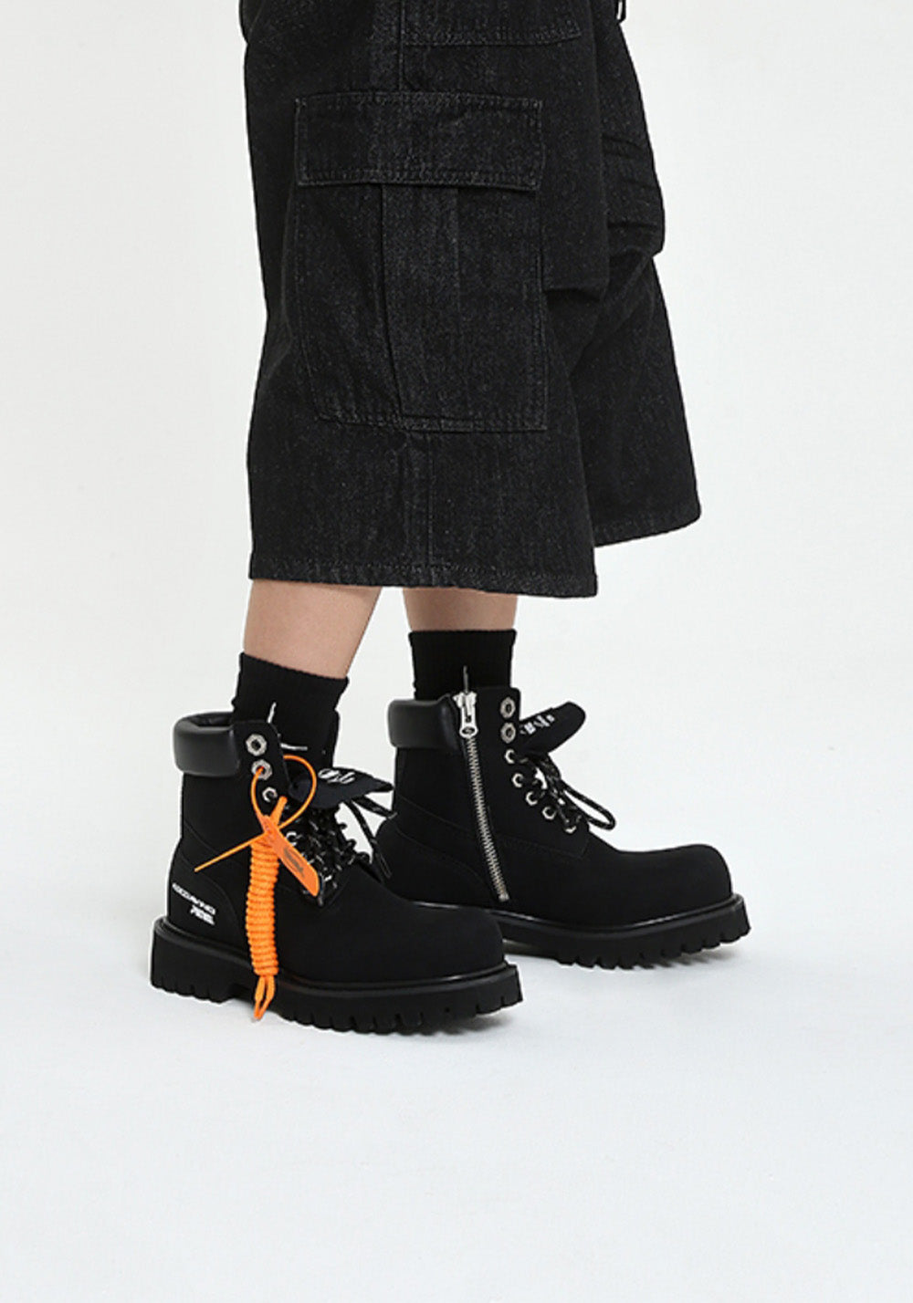 ADC丨Stardust Series Martin Boots-Black - PSYLOS 1, ADC丨Stardust Series Martin Boots-Black, Boots, ADC, PSYLOS 1