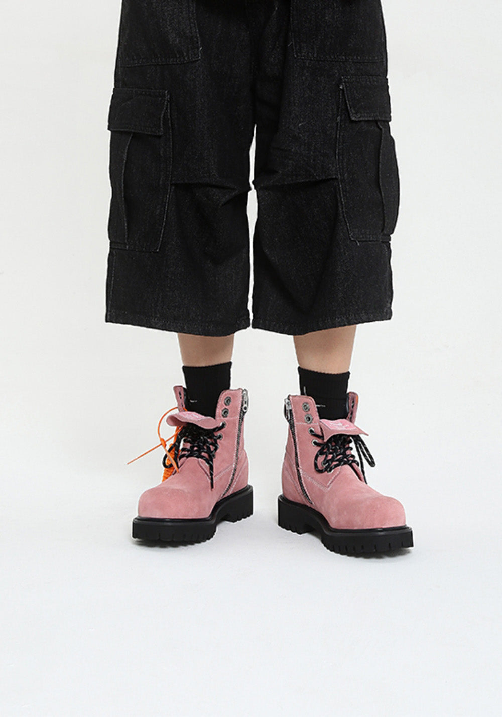 ADC丨Stardust Series Martin Boots-Pink - PSYLOS 1, ADC丨Stardust Series Martin Boots-Pink, Boots, ADC, PSYLOS 1