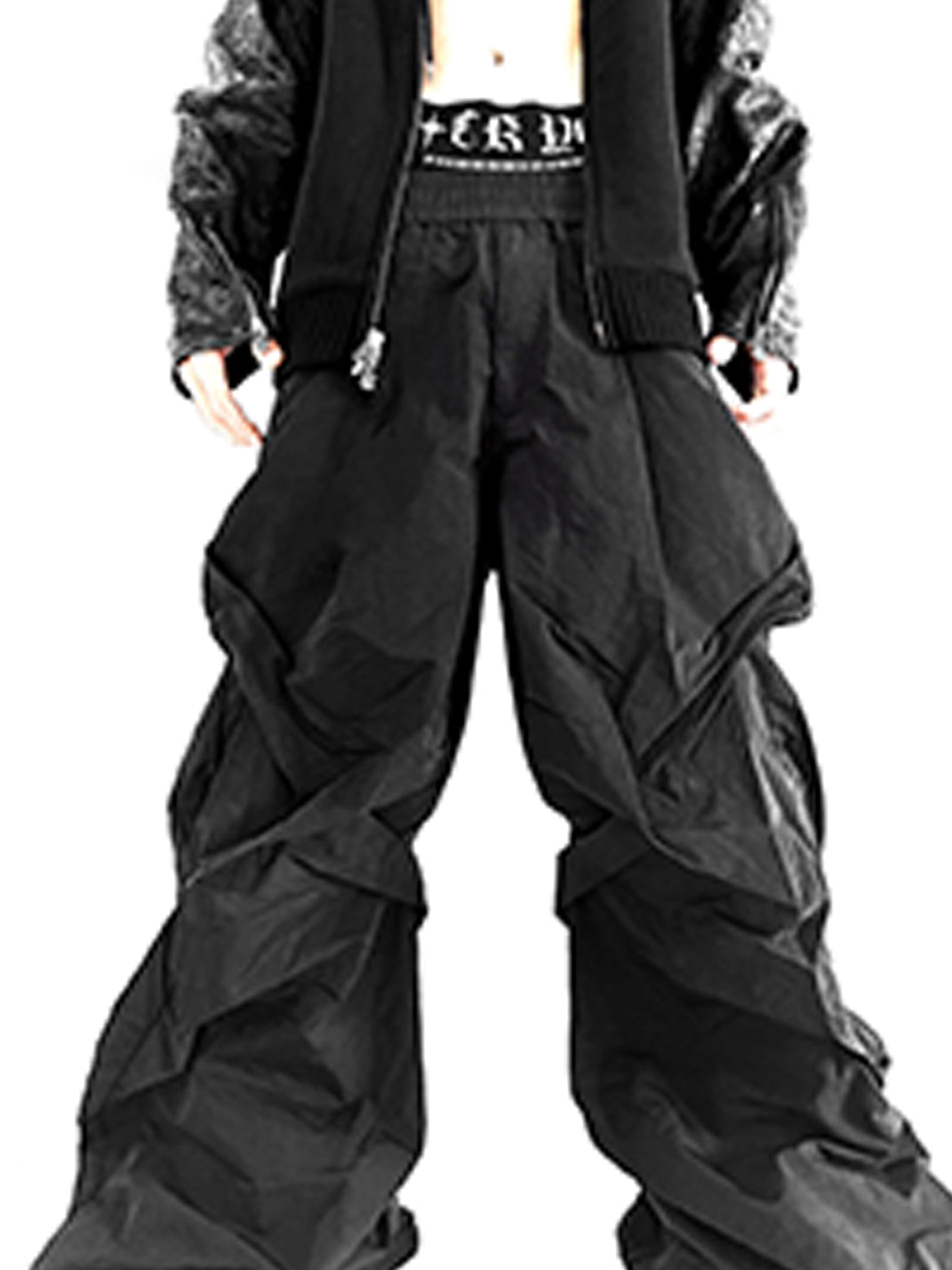 Vanguardia | Cascade Drape Nylon Loose Pants 2.0 - PSYLOS 1, Vanguardia | Cascade Drape Nylon Loose Pants 2.0, Men's Wear, Vanguardia, PSYLOS 1