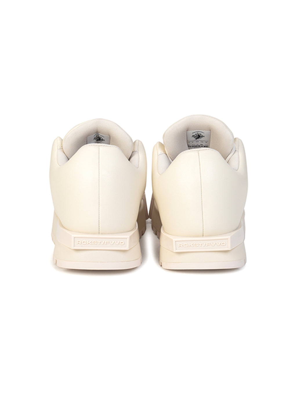 FVVO丨R/F White Architectural Round-Toe Combat Boots - PSYLOS 1, FVVO丨R/F White Architectural Round-Toe Combat Boots, Boots, FVVO&ROCKSTA, PSYLOS 1