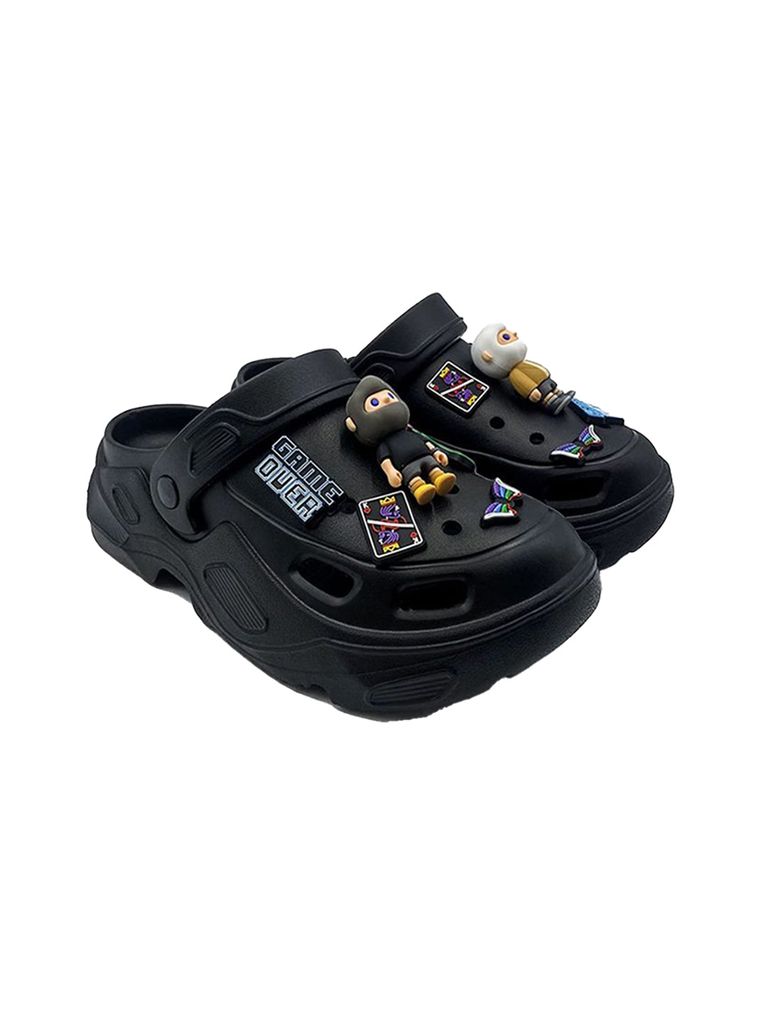 UNFAIR | Platform Hole Slides EVA Couple Sandals - PSYLOS 1, UNFAIR | Platform Hole Slides EVA Couple Sandals, Sandals, UNFAIR, PSYLOS 1