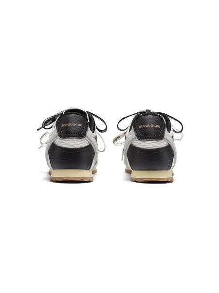 SENGUOGUO | The "Forrest Gump" Mesh Layered Laces Sneaker-White - PSYLOS 1, SENGUOGUO | The "Forrest Gump" Mesh Layered Laces Sneaker-White, Unisex Shoes, SENGUOGUO, PSYLOS 1