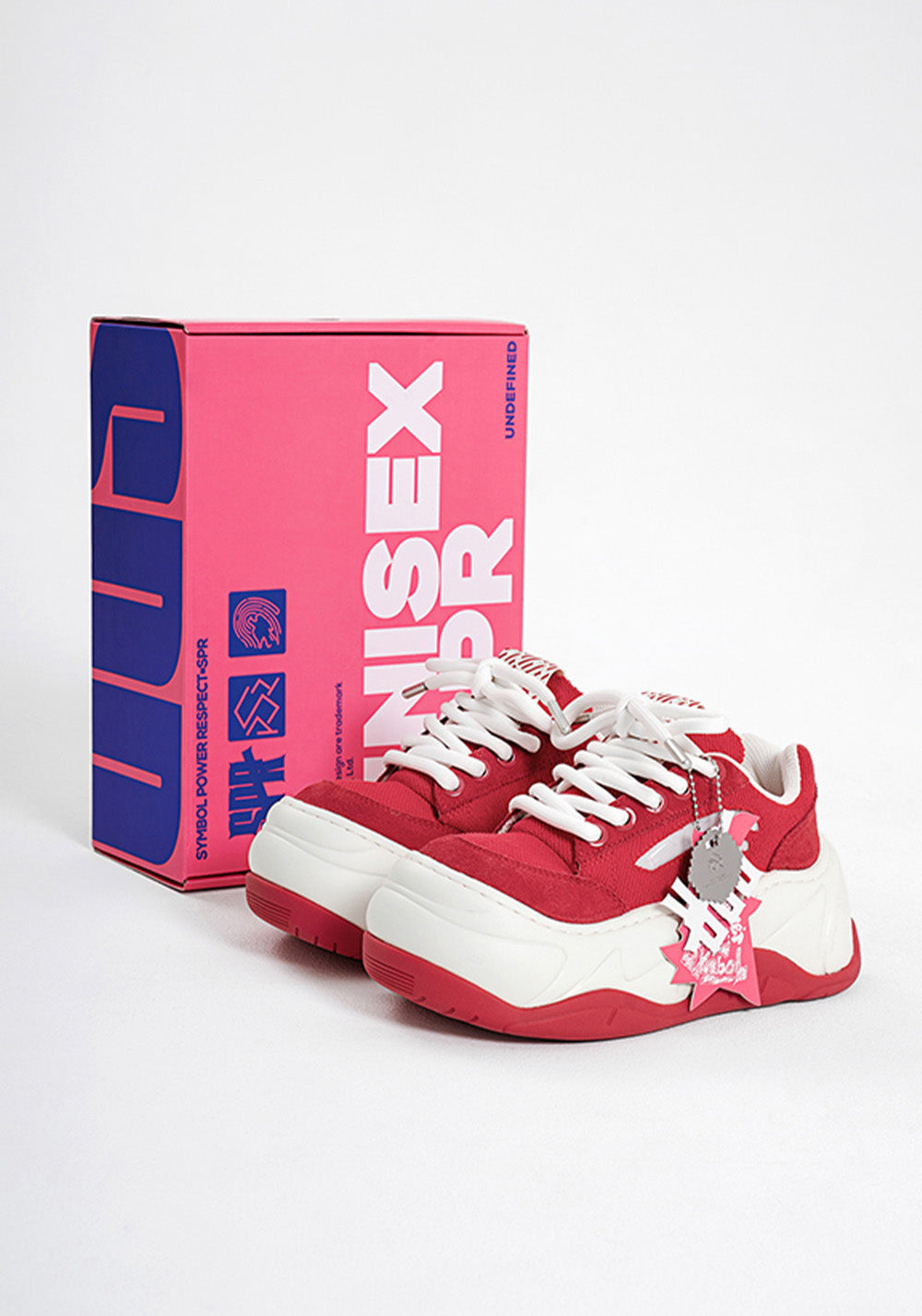 FYSPR丨WiFi 1.0 Wave Platform Shoes-Red - PSYLOS 1, FYSPR丨WiFi 1.0 Wave Platform Shoes-Red, Chunky Sneakers, FYSPR•JAPAN, PSYLOS 1