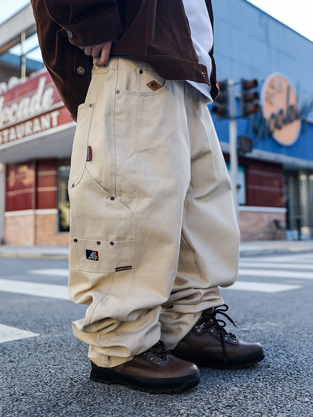 ACUSA | Ultra Baggy Cotton Workwear Pants - PSYLOS 1, ACUSA | Ultra Baggy Cotton Workwear Pants, Cargo Pants, ACUSA, PSYLOS 1