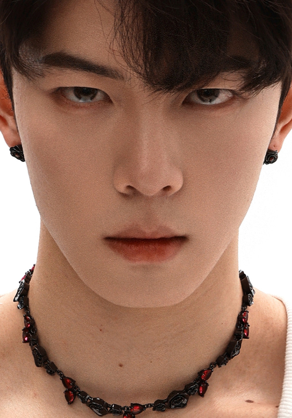 Losing Bargain丨Black Rose Stud Earrings - PSYLOS 1, Losing Bargain丨Black Rose Stud Earrings, Accessories, Losing Bargain, PSYLOS 1