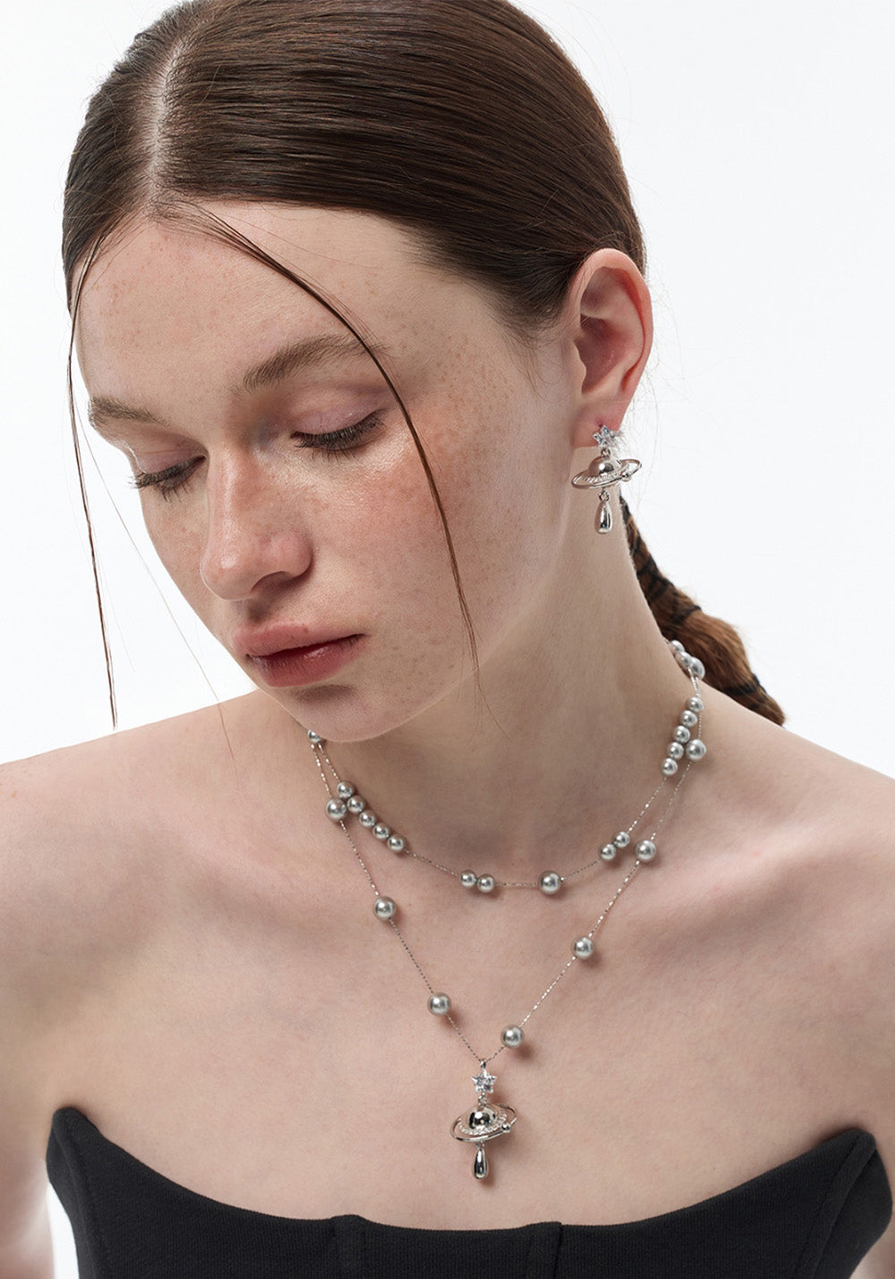 SUN HUNTER丨Planet Pearl Necklace - PSYLOS 1, SUN HUNTER丨Planet Pearl Necklace, Accessories, SUN HUNTER, PSYLOS 1