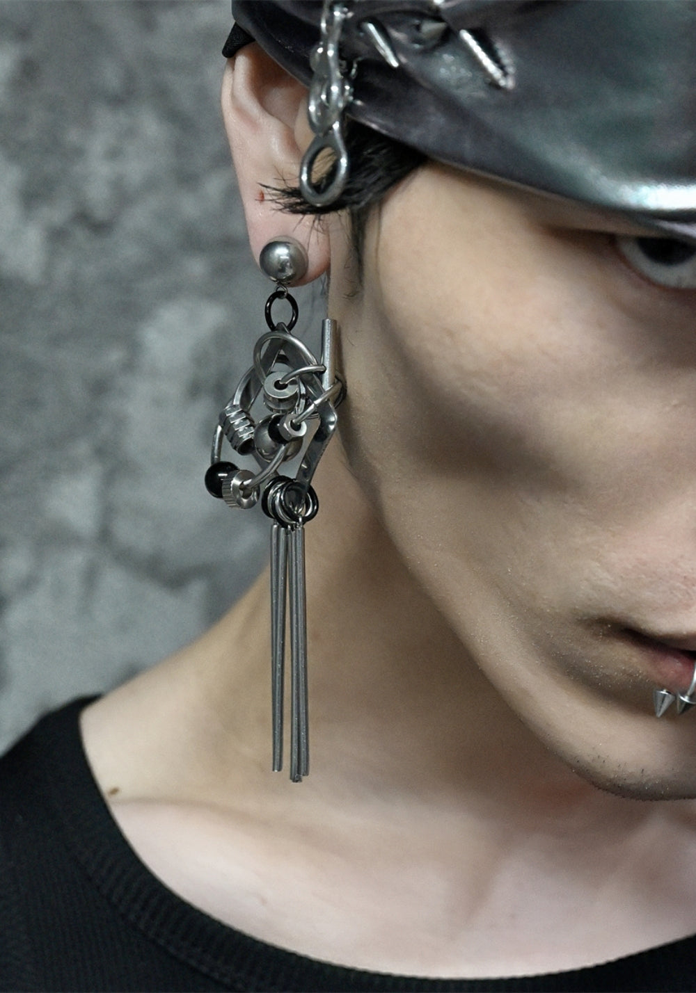 ILLuSoRy丨Cyber Mech Titanium Ear Cuffs - PSYLOS 1, ILLuSoRy丨Cyber Mech Titanium Ear Cuffs, Accessories, ILLuSoRy, PSYLOS 1