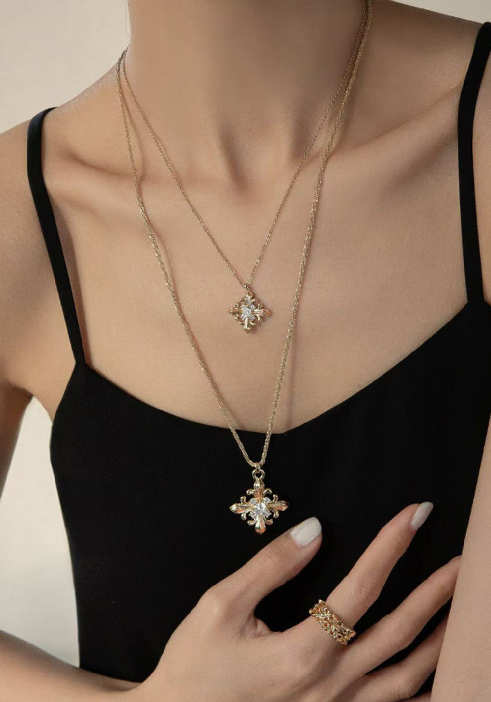 SUN HUNTER丨Minimalist Iris Pendant Chain - PSYLOS 1, SUN HUNTER丨Minimalist Iris Pendant Chain, Accessories, SUN HUNTER, PSYLOS 1