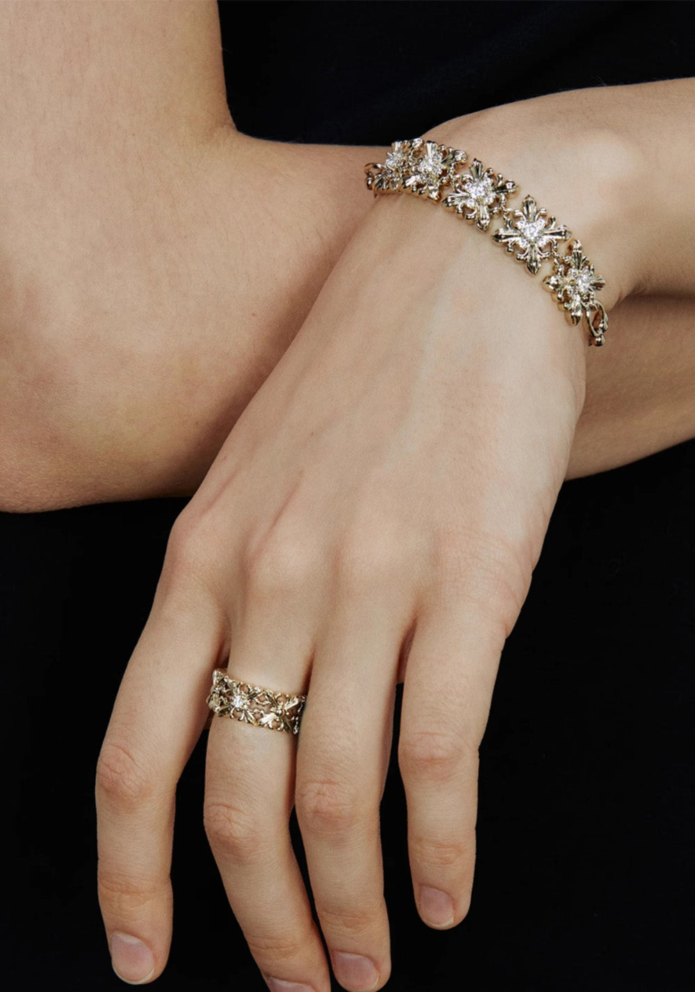 SUN HUNTER丨Full-Circle Iris Flower Ring - PSYLOS 1, SUN HUNTER丨Full-Circle Iris Flower Ring, Accessories, SUN HUNTER, PSYLOS 1