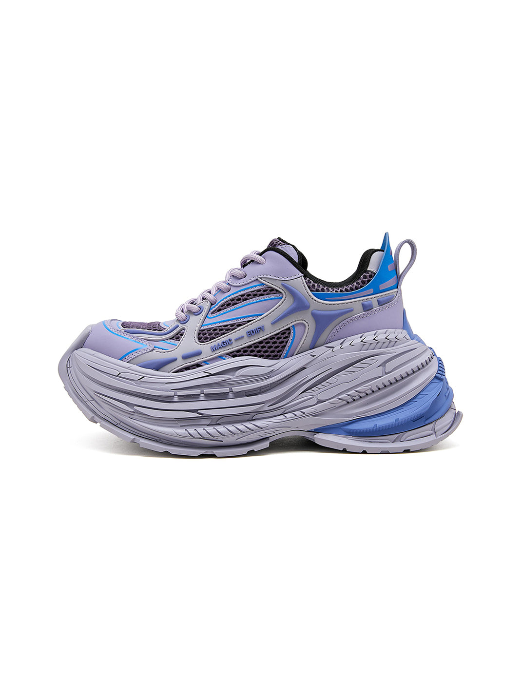 M88M丨Distressed Dad Sneakers Couple Retro Shoes-Purple - PSYLOS 1, M88M丨Distressed Dad Sneakers Couple Retro Shoes-Purple, Chunky Sneakers, M88M, PSYLOS 1