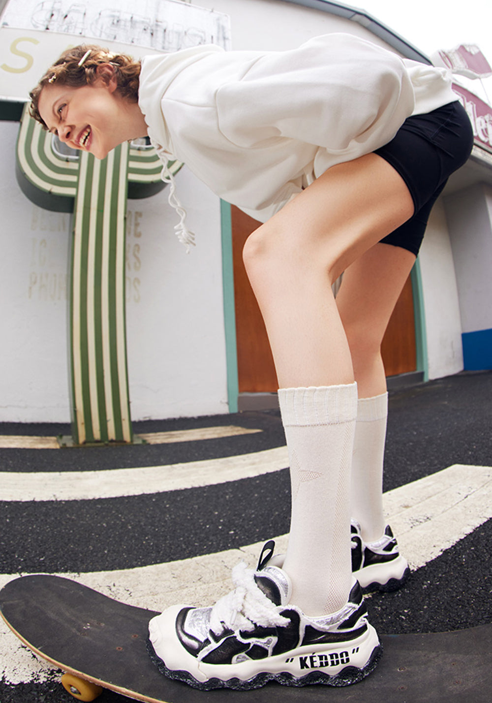 KEDDO | Wet Paint Vintage Dad Sneakers - Chunky Platform - PSYLOS 1, KEDDO | Wet Paint Vintage Dad Sneakers - Chunky Platform, Chunky Sneakers, KEDDO, PSYLOS 1