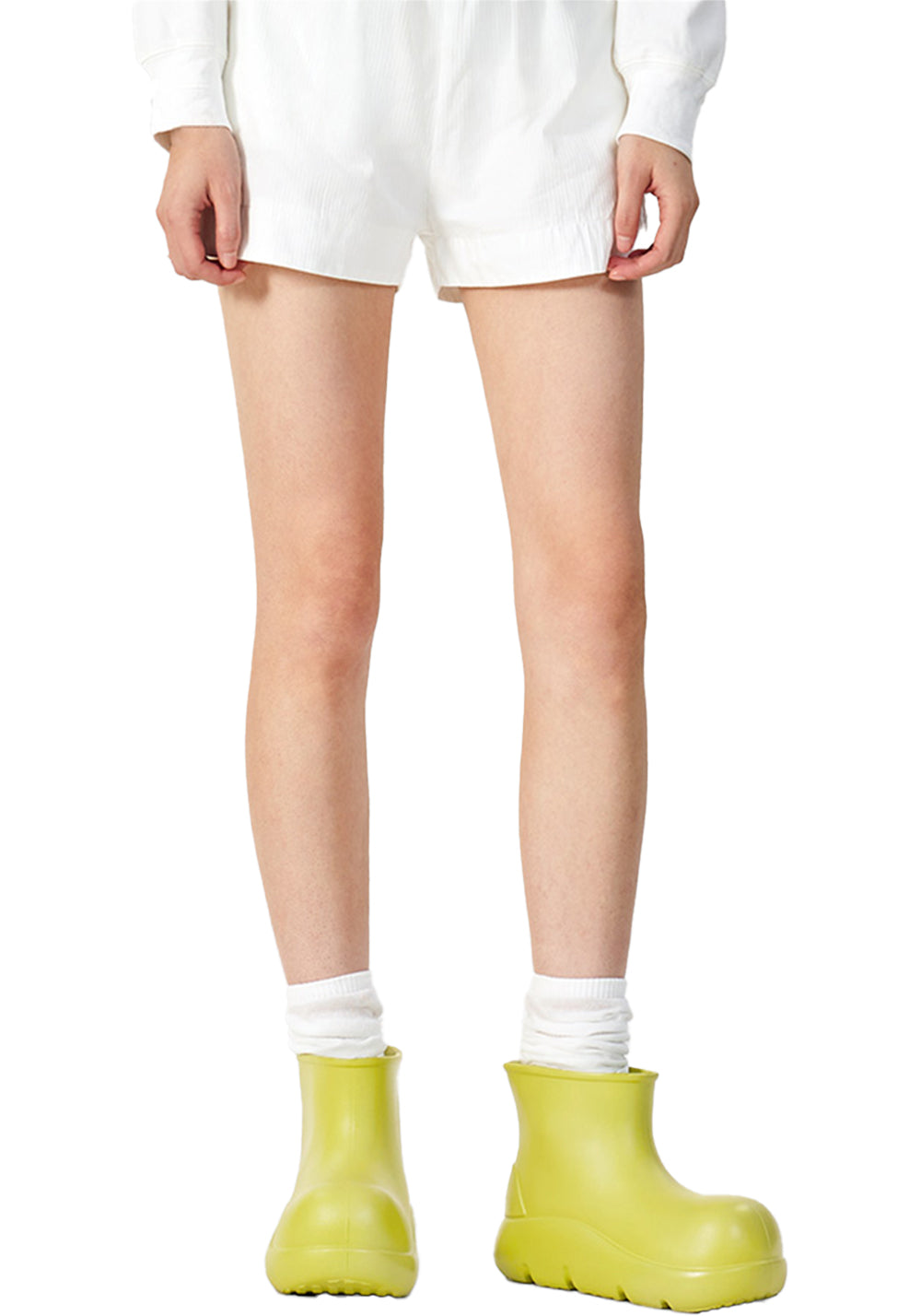 BEYS | Short Clown Boots - Chunky Rain Boots-Green - PSYLOS 1, BEYS | Short Clown Boots - Chunky Rain Boots-Green, Boots, BEYS, PSYLOS 1