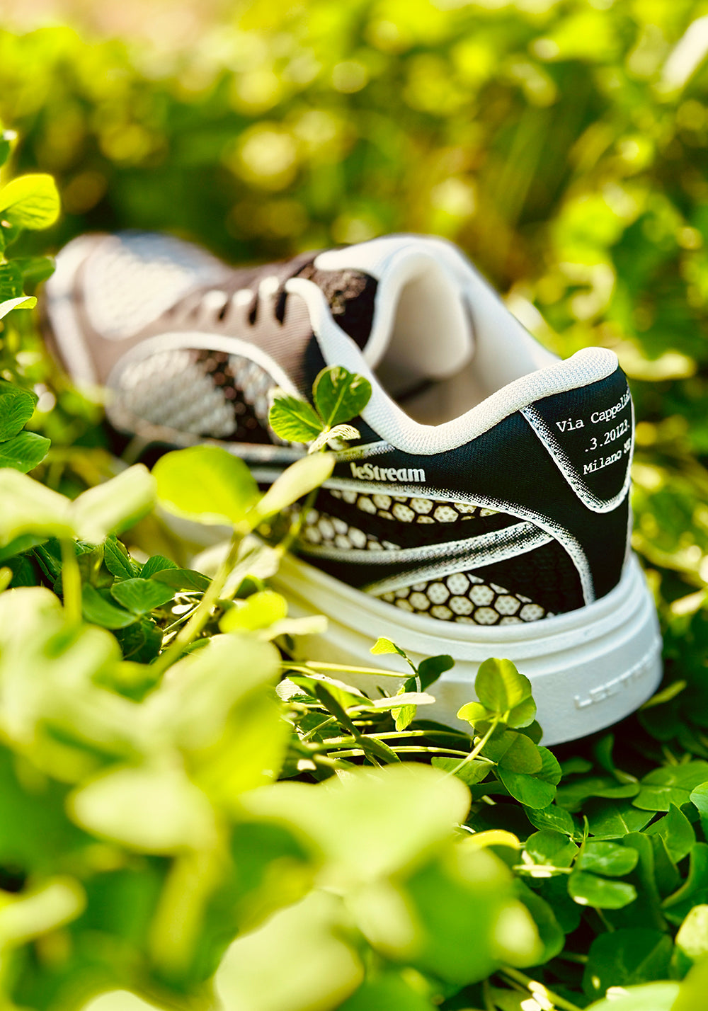 LeStream | Black & White Mesh Derby Shoes - PSYLOS 1, LeStream | Black & White Mesh Derby Shoes, Chunky Sneakers, LeStream, PSYLOS 1