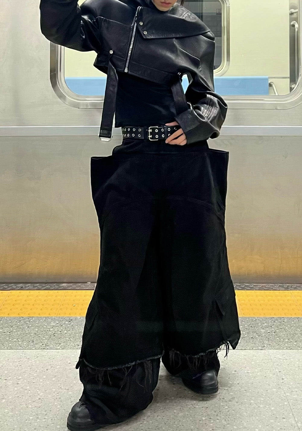 REBEL WAVE丨 "O" Shield Waxed Cargo Pants - PSYLOS 1, REBEL WAVE丨 "O" Shield Waxed Cargo Pants, Pants, REBEL WAVE•JAPAN, PSYLOS 1