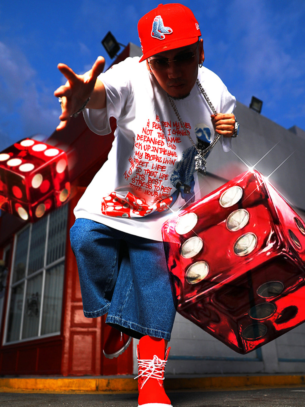 ACUSA | "BIGGIE" Loose Fit Cotton Tee - PSYLOS 1, ACUSA | "BIGGIE" Loose Fit Cotton Tee, Tops, ACUSA, PSYLOS 1