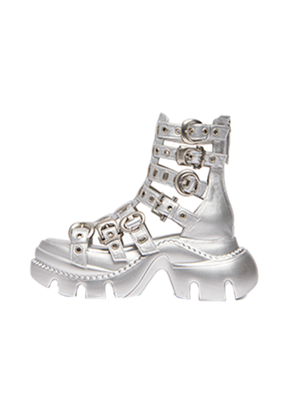 KEDDO│Cut-Out Thick Sole Roman Sandals - PSYLOS 1, KEDDO│Cut-Out Thick Sole Roman Sandals, Sandals, KEDDO, PSYLOS 1