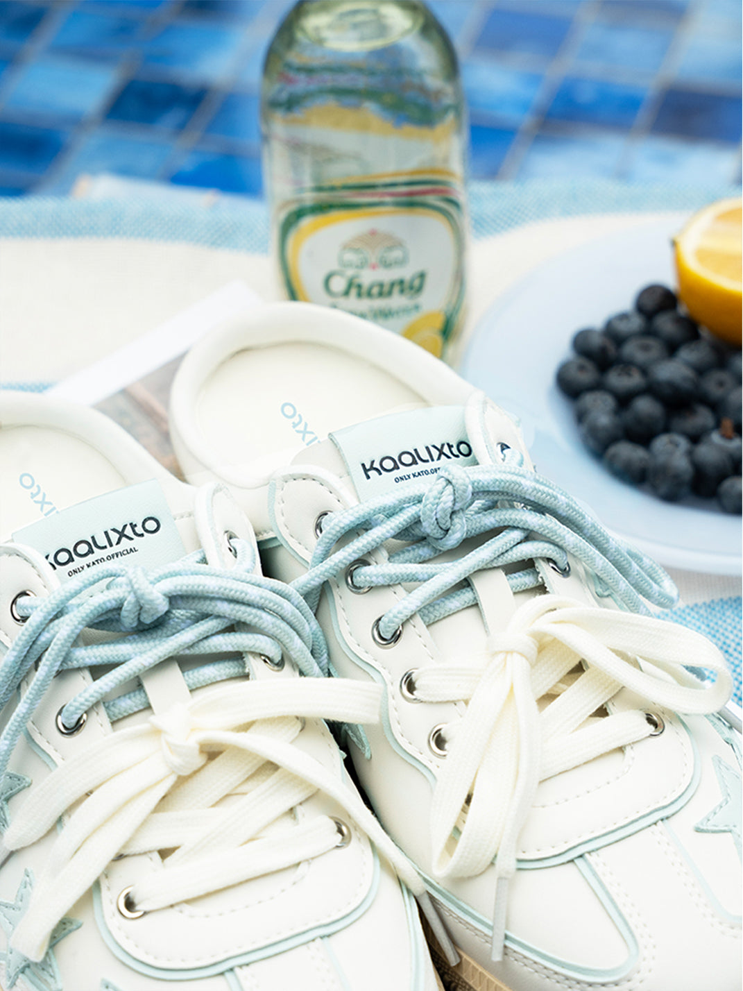 KAALIXTO | Star Design German Style Mules-Blue - PSYLOS 1, KAALIXTO | Star Design German Style Mules-Blue, Sandals, KAALIXTO•JAPAN, PSYLOS 1