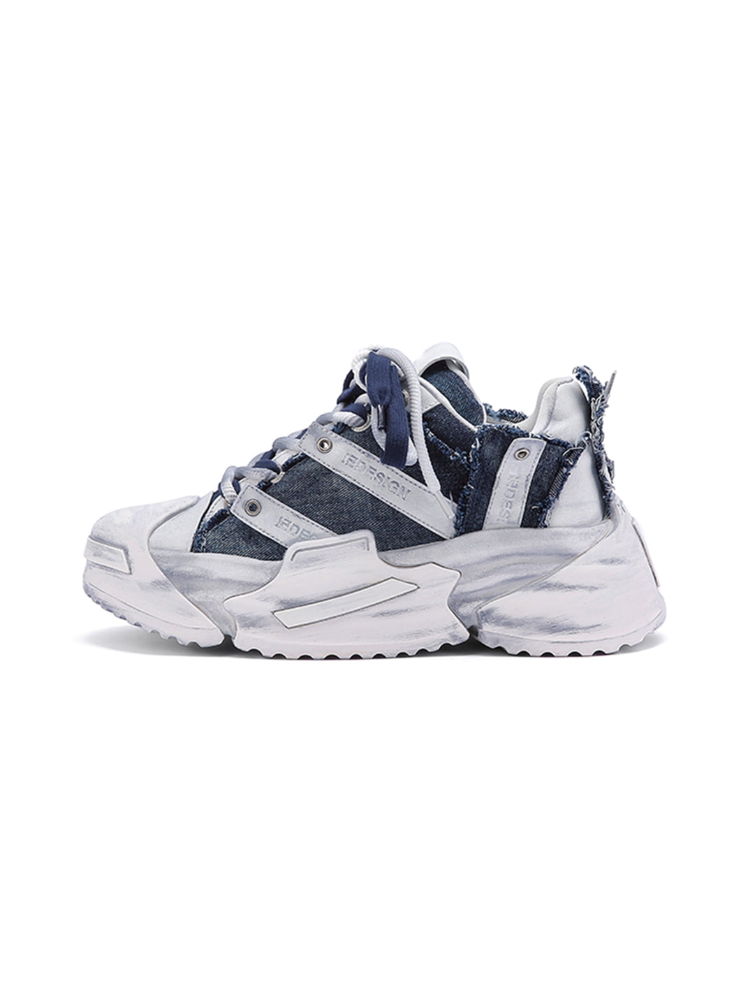 M88M丨Chunky Dirty Couple Skateboard Sneakers-Blue - PSYLOS 1, M88M丨Chunky Dirty Couple Skateboard Sneakers-Blue, Shoes, M88M, PSYLOS 1