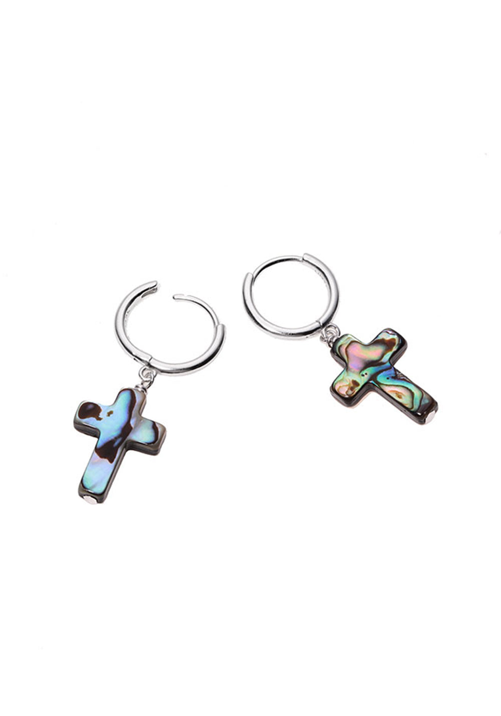 LUXTA丨Pearl Cross Silver Earrings - PSYLOS 1, LUXTA丨Pearl Cross Silver Earrings, Accessories, LUXTA, PSYLOS 1