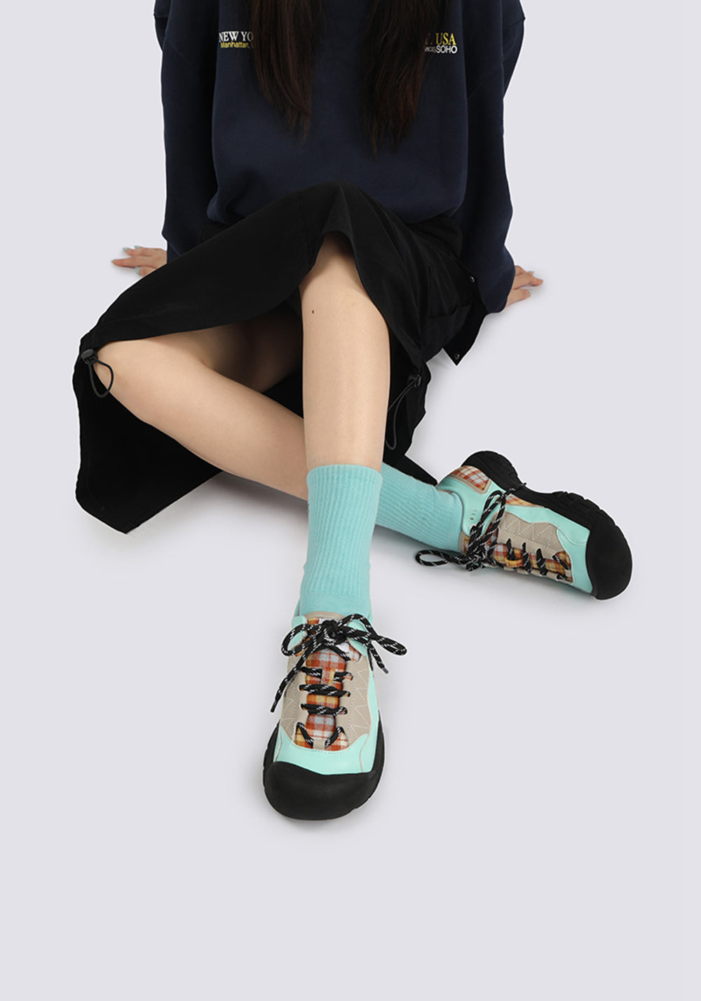 Cat and cat | Colorblock Platform Sneakers for Petite - PSYLOS 1, Cat and cat | Colorblock Platform Sneakers for Petite, Athleisure shoes, Cat and cat, PSYLOS 1