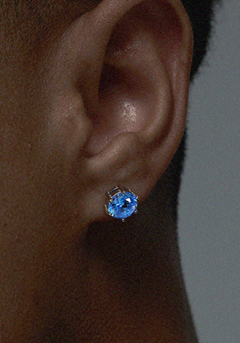 LUXTA丨Blue Zircon Silver Studs - PSYLOS 1, LUXTA丨Blue Zircon Silver Studs, Accessories, LUXTA, PSYLOS 1