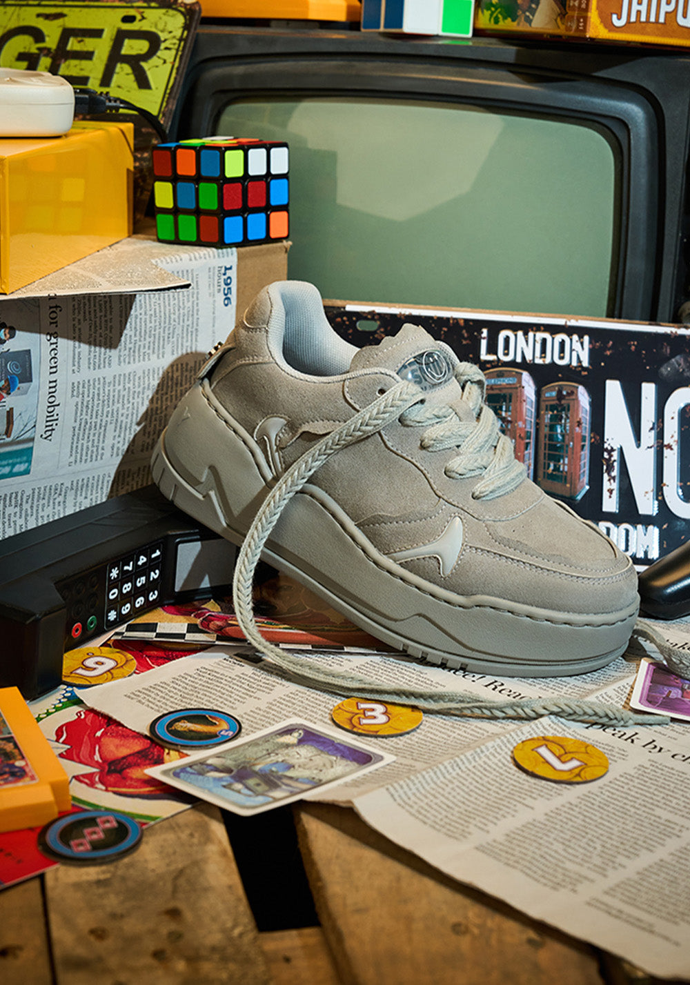 SMILEY丨 German Trainer Replica - PSYLOS 1, SMILEY丨 German Trainer Replica, Retro Trainers, SMILEY•JAPAN, PSYLOS 1