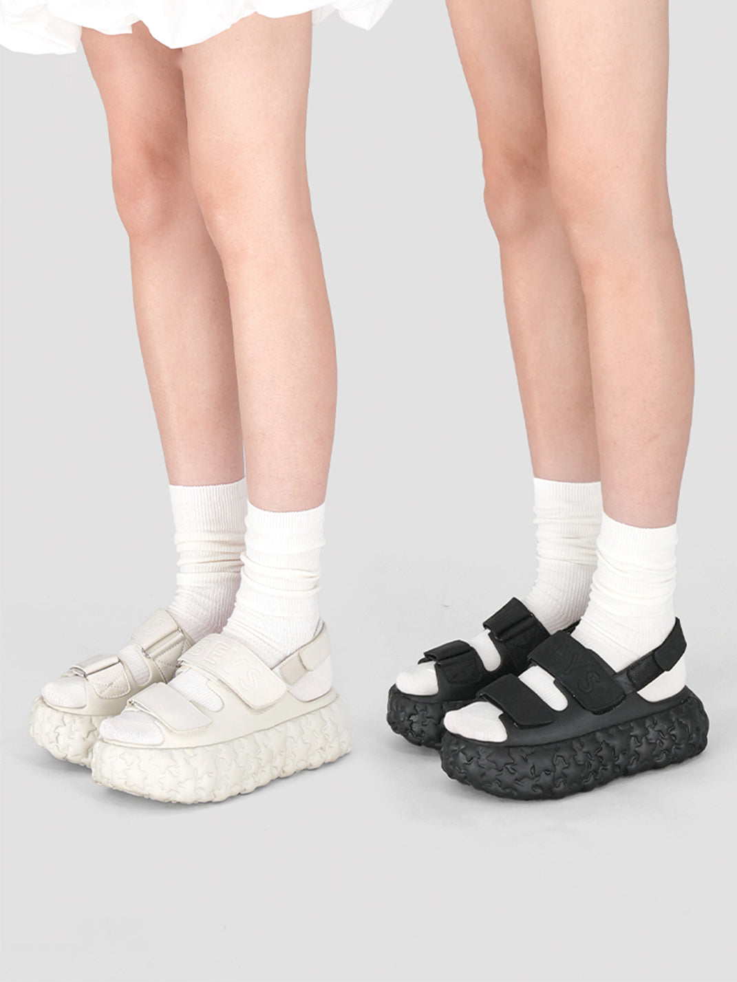 BEYS | Chunky Star Sandals Women Fashion Shoes-Black - PSYLOS 1, BEYS | Chunky Star Sandals Women Fashion Shoes-Black, Sandals, BEYS, PSYLOS 1