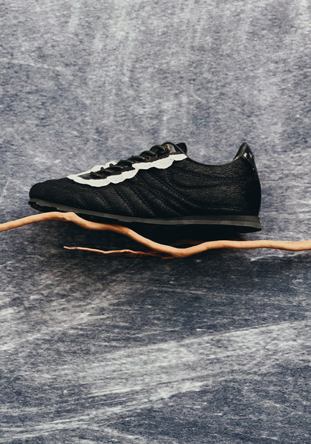 LeStream | Lace-Up Ballet Flats - Dark Horse Edition - PSYLOS 1, LeStream | Lace-Up Ballet Flats - Dark Horse Edition, Retro Trainers, LeStream, PSYLOS 1