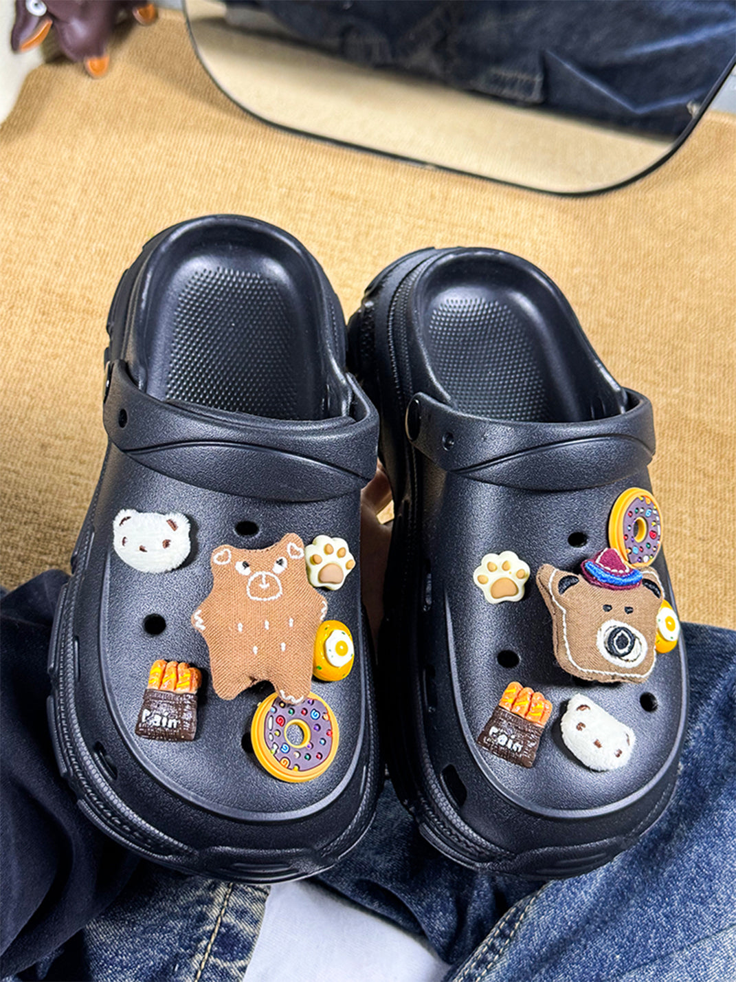 UNFAIR | Bear Cookie EVA Covered Platform Sandals - PSYLOS 1, UNFAIR | Bear Cookie EVA Covered Platform Sandals, Sandals, UNFAIR, PSYLOS 1