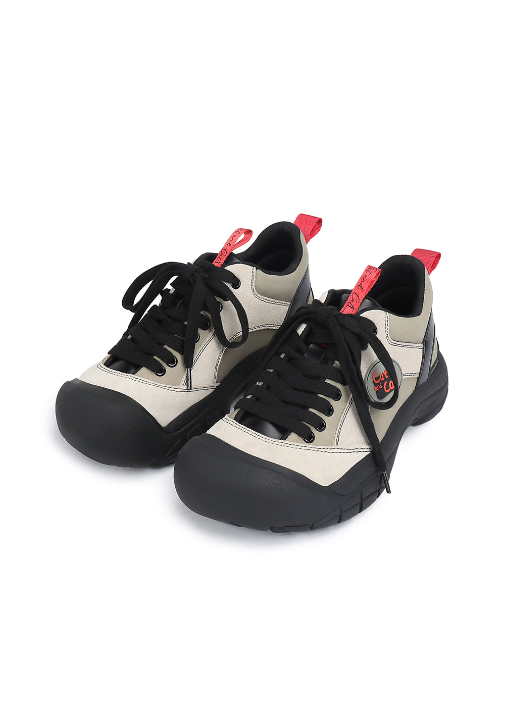 Cat and cat | Chunky Lace-Up Outdoor Round Toe Shoes - PSYLOS 1, Cat and cat | Chunky Lace-Up Outdoor Round Toe Shoes, Athleisure shoes, Cat and cat, PSYLOS 1