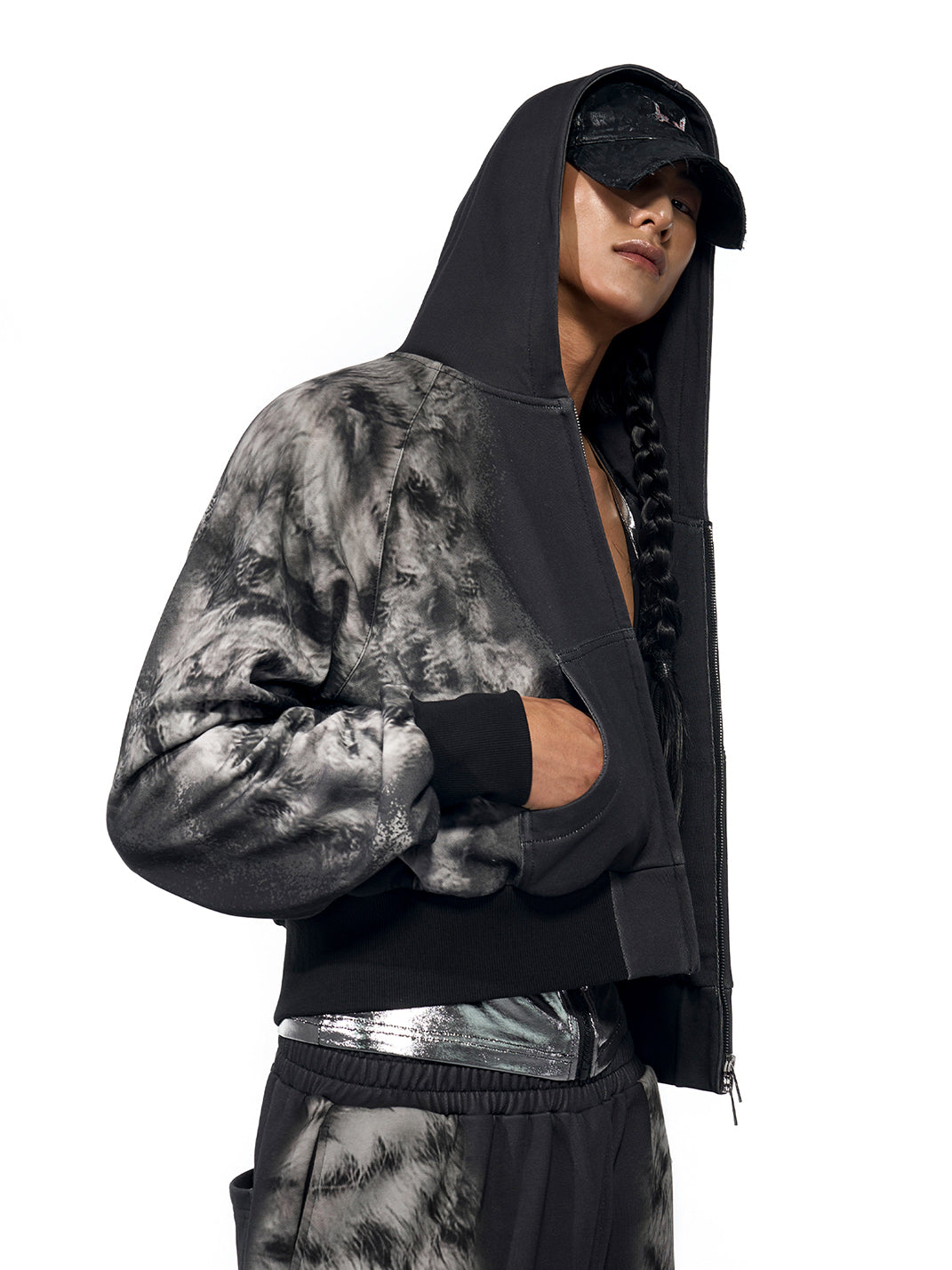 Fourth3ex | Leopard Print Hoodie - PSYLOS 1, Fourth3ex | Leopard Print Hoodie, Hoodie, Fourth3ex, PSYLOS 1