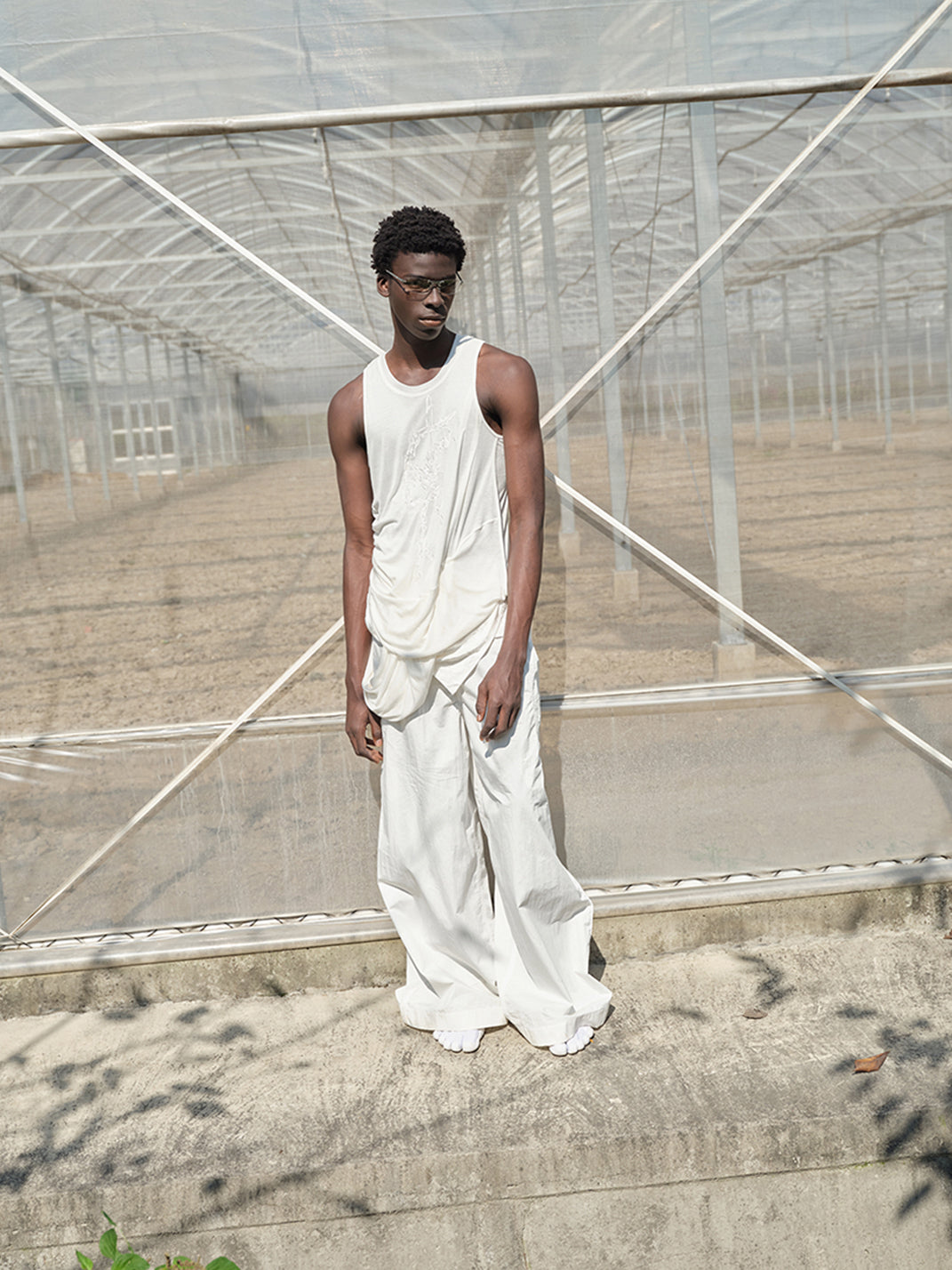 NUTEMPEROR | Knot Detail Embroidered Sleeveless Vest - PSYLOS 1, NUTEMPEROR | Knot Detail Embroidered Sleeveless Vest, Vest, NUTEMPEROR•JAPAN, PSYLOS 1