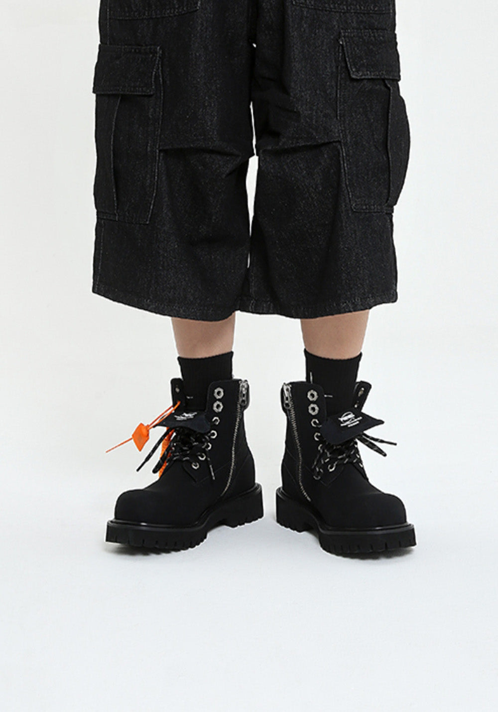 ADC丨Stardust Series Martin Boots-Black - PSYLOS 1, ADC丨Stardust Series Martin Boots-Black, Boots, ADC, PSYLOS 1