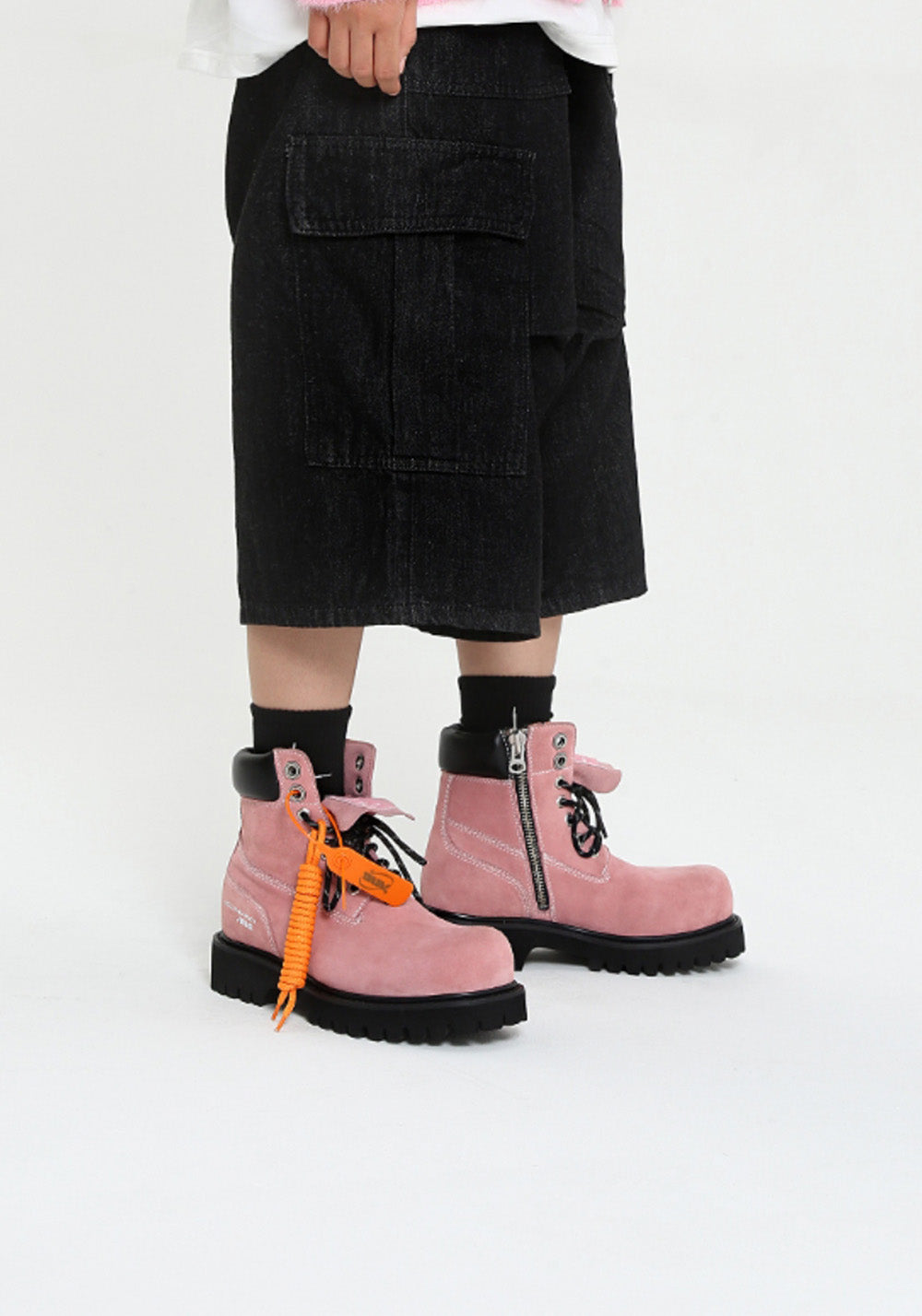 ADC丨Stardust Series Martin Boots-Pink - PSYLOS 1, ADC丨Stardust Series Martin Boots-Pink, Boots, ADC, PSYLOS 1