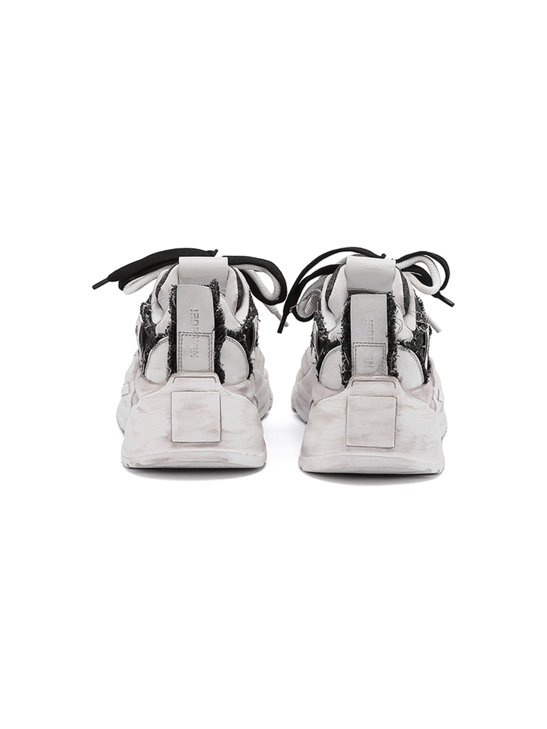 M88M丨Denim Canvas Distressed Melting Skate Shoes-Black - PSYLOS 1, M88M丨Denim Canvas Distressed Melting Skate Shoes-Black, Shoes, M88M, PSYLOS 1