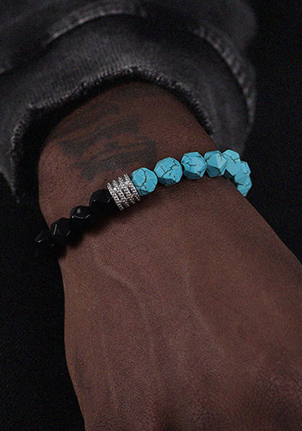 LUXTA丨Obsidian Bead Stretch Bracelet - PSYLOS 1, LUXTA丨Obsidian Bead Stretch Bracelet, Accessories, LUXTA, PSYLOS 1