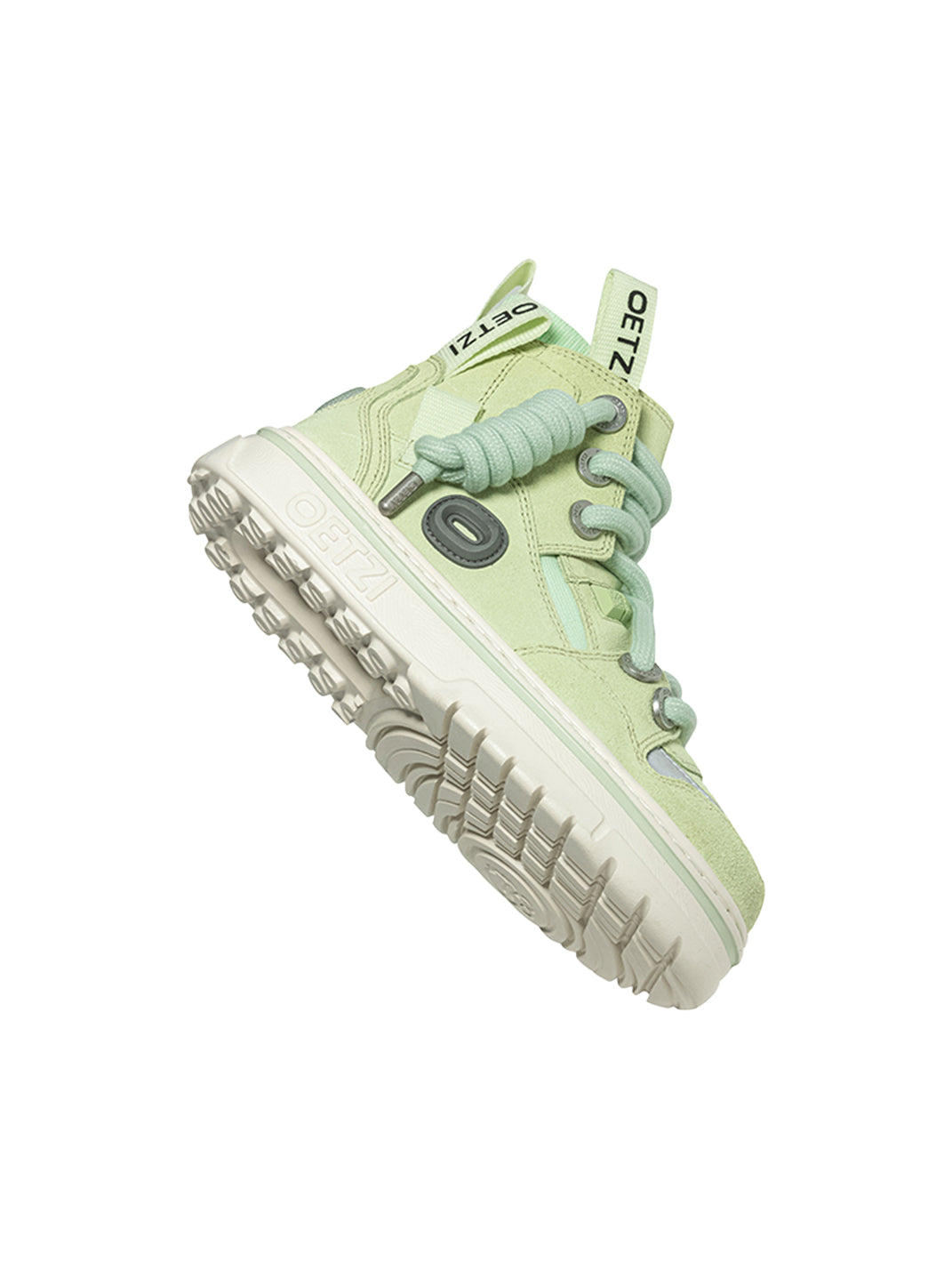 OETZI丨Ötzi Suede High-Top Platform Sneakers-Green - PSYLOS 1, OETZI丨Ötzi Suede High-Top Platform Sneakers-Green, Chunky Sneakers, OETZI, PSYLOS 1