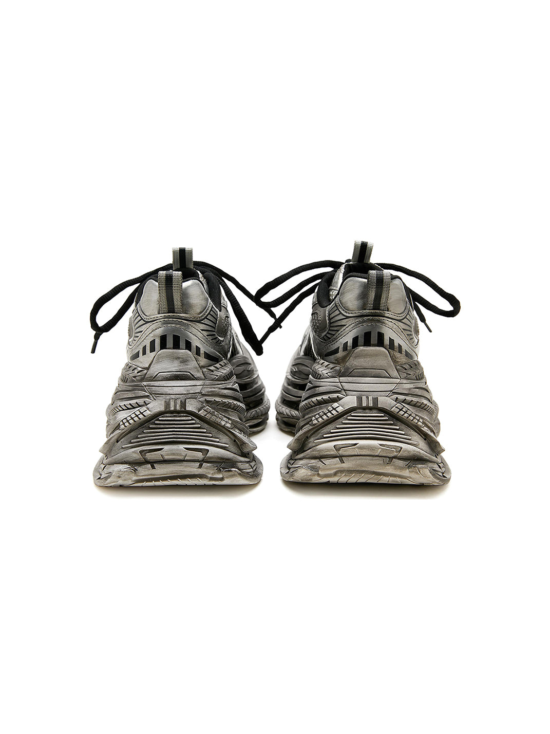 M88M丨Retro Distressed Chunky Sneakers for Couples-Sliver - PSYLOS 1, M88M丨Retro Distressed Chunky Sneakers for Couples-Sliver, Shoes, M88M, PSYLOS 1