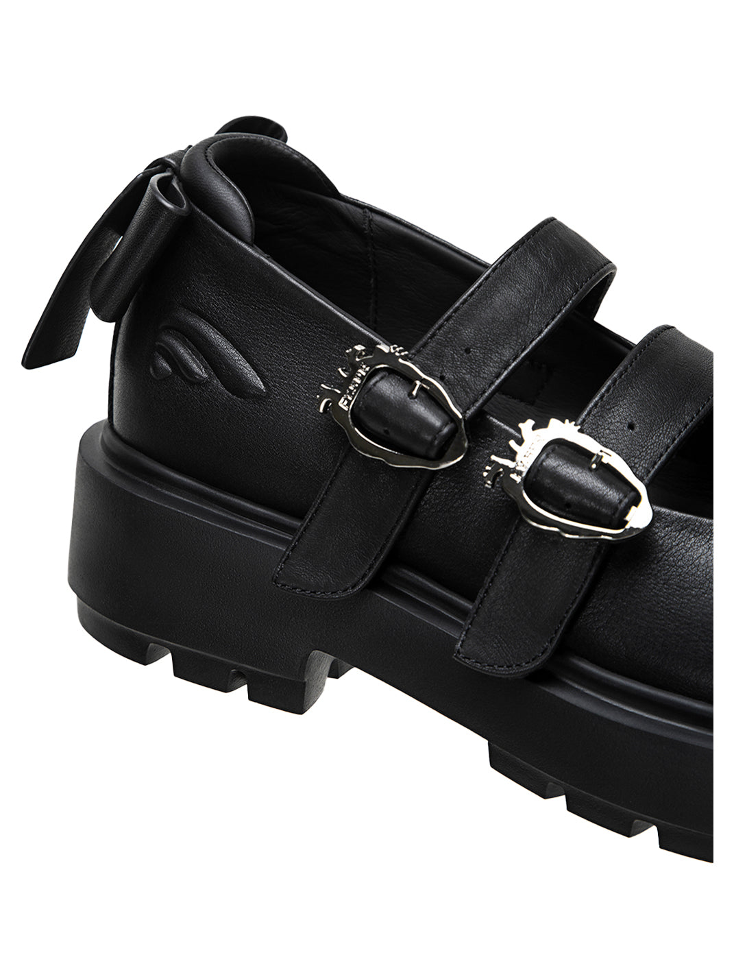 FYSPR丨Platform Mary Jane Shoes with Bow-Black - PSYLOS 1, FYSPR丨Platform Mary Jane Shoes with Bow-Black, Mary Jane shoes, FYSPR, PSYLOS 1