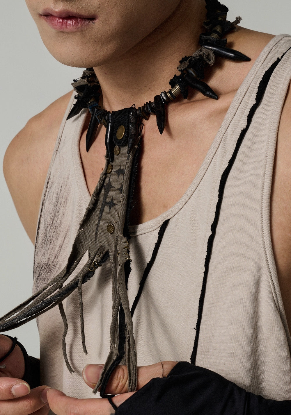 ILLuSoRy丨Detachable Unisex Punk Collar - PSYLOS 1, ILLuSoRy丨Detachable Unisex Punk Collar, Accessories, ILLuSoRy, PSYLOS 1